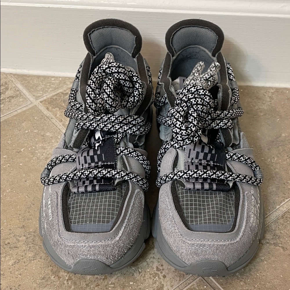 Lacoste Black and Gray Sneakers